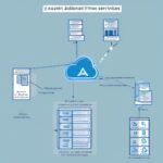 Azure AD Domain Services Diagram